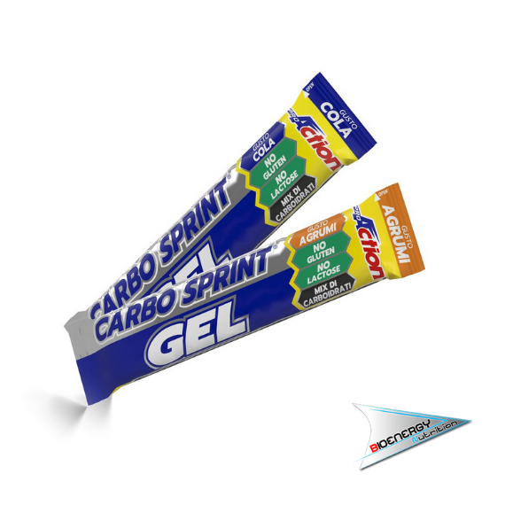 Pro Action -  CARBO SPRINT GEL (Conf. 25 gel da 25 ml) - 